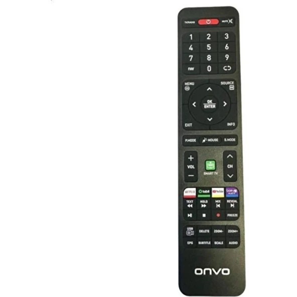 Onvo Bein Connect Netflix Tabii Youtube Tuşlu Kumanda (Orjinal) ürün görseli 1