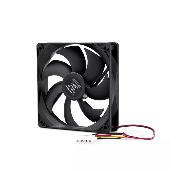 Hadron Hdx1510 Kasa Fanı 4Pin 8Cm Siyah ürün görseli