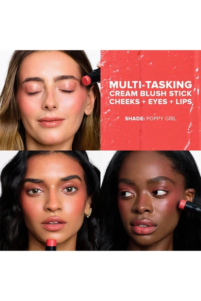 Nudestix Nudies Bloom Allık Stick Poppy Girl 7GR - 3