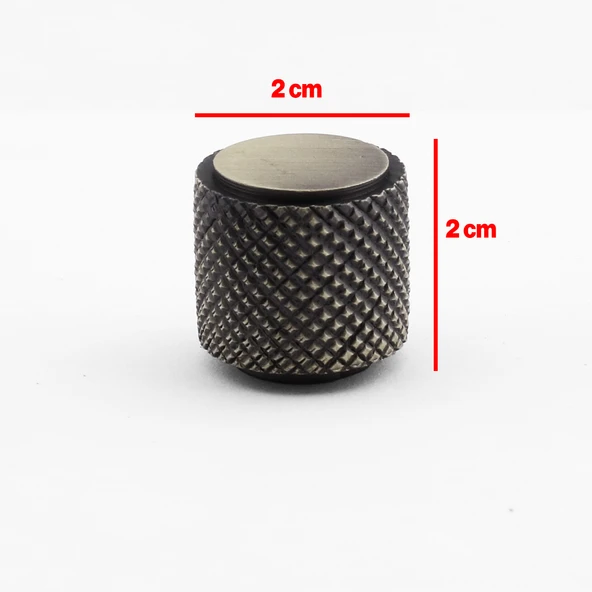 Tek Vidalı Çizgili Düğme Metal Kulp Antik Sarı Çekmece Mobilya Mutfak Dolabı Dolap Kulbu Kulpları - Resim 2