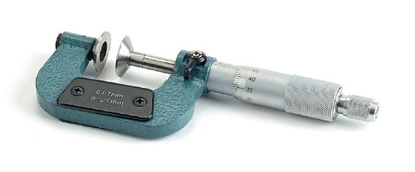Gfb Dişli Mikrometresi Şapkalı 0 - 25 x 0.01 mm1180 - 1