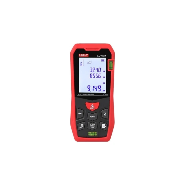 Unit Lm 100A 100 mt Lazer Mesafe Metre Ölçer Ölçüm Aleti ürün görseli 1