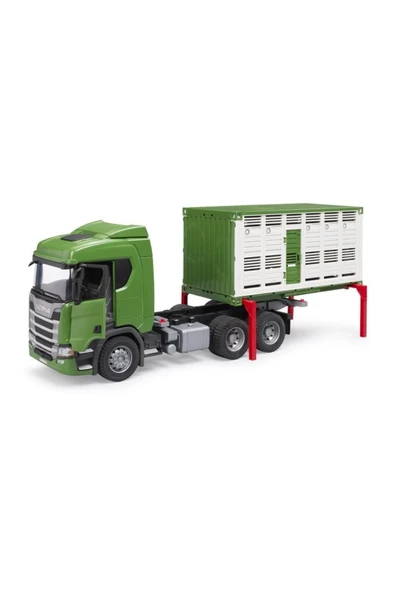 Bruder Scania 560R Hayvan Nakil Araci BR03548 Lisanslı Ürün - 5