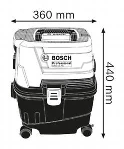 Bosch GAS 15 PS Islak Kuru Elektrikli Süpürge - 2