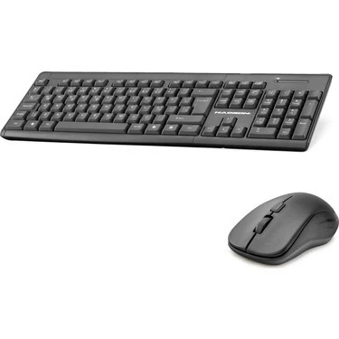Hadron Hd840 Wireless Klavye Mouse Set Q Siyah - Resim 2