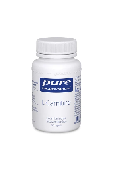 Pure Encapsulations L-carnitine 60 Kapsül ürün görseli