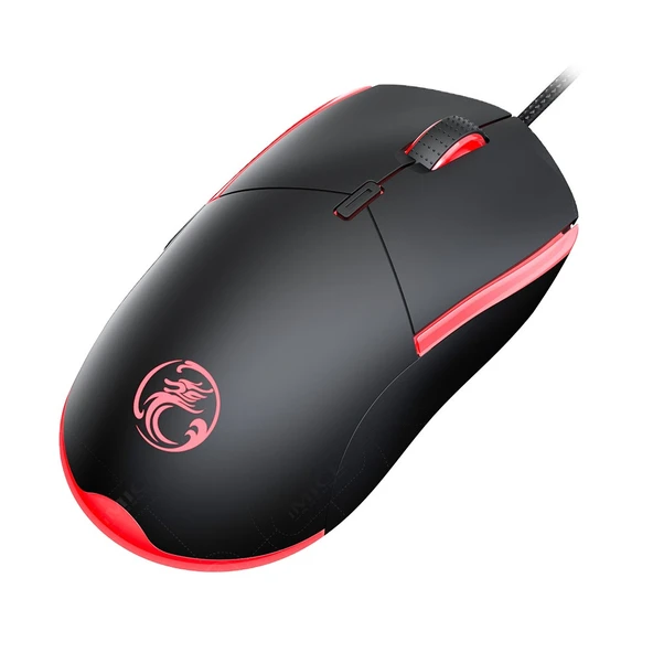 Monozone Arkadan Aydınlatmalı 3200DPI Usb Oyun Faresi Kablolu E-Spor RGB’li Renkli Programlanabilir - Resim 9