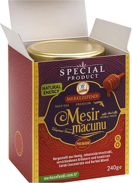 Merkez Efendi Özel Seri 240 gr Premium Erkekler için özel (Natural Energy ) - Resim 2