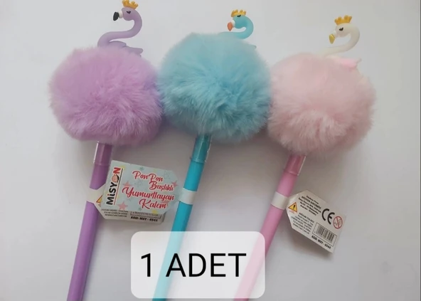 Misyon Flamingo Ponpon Başlıklı Yumurtlayan Kalem Msy-454A
