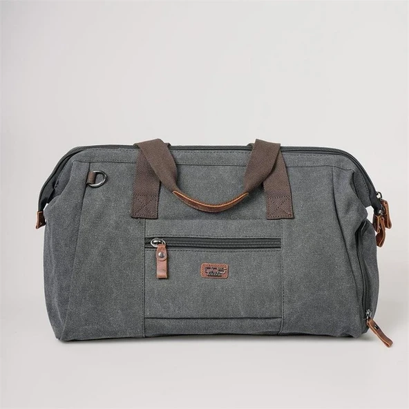 ÇÇS 40231 Kanvas Seyahat Çantası Siyah ürün görseli