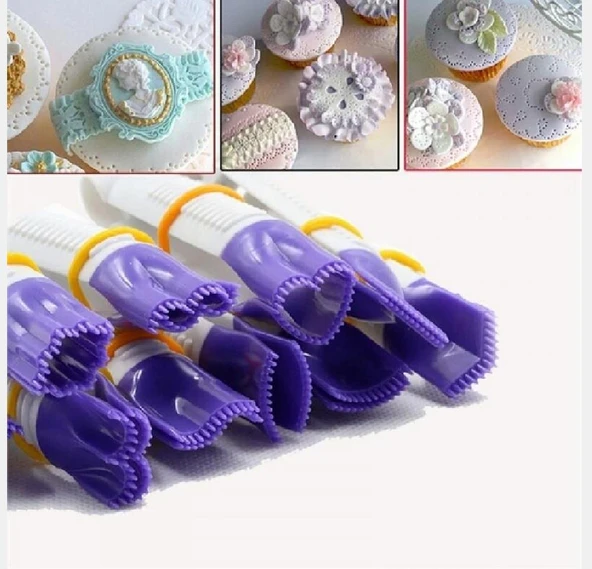 KURABİYE CIMBIZI PLASTİK SET DİŞLİ 10 ADET