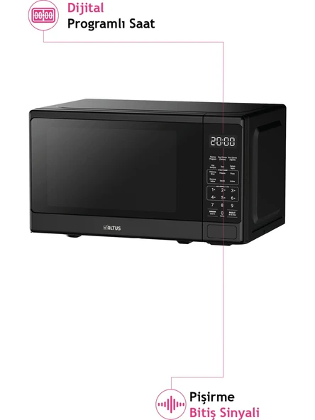 Altus Almd 20 SX Dijital Ekranlı Mikrodalga Fırın - 5