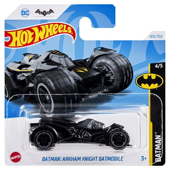Hot Wheels Tekli Arabalar Batman: Arkham Knight Batmobile HTB22 - 1