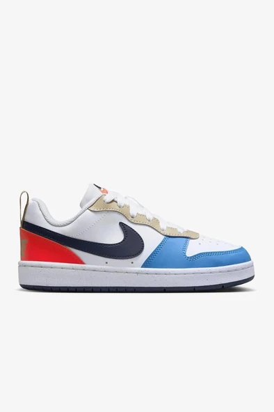 Nike Court Borough Low Recraft (GS) DV5456-124 Beyaz Kadın Spor Ayakkabı ürün görseli 1