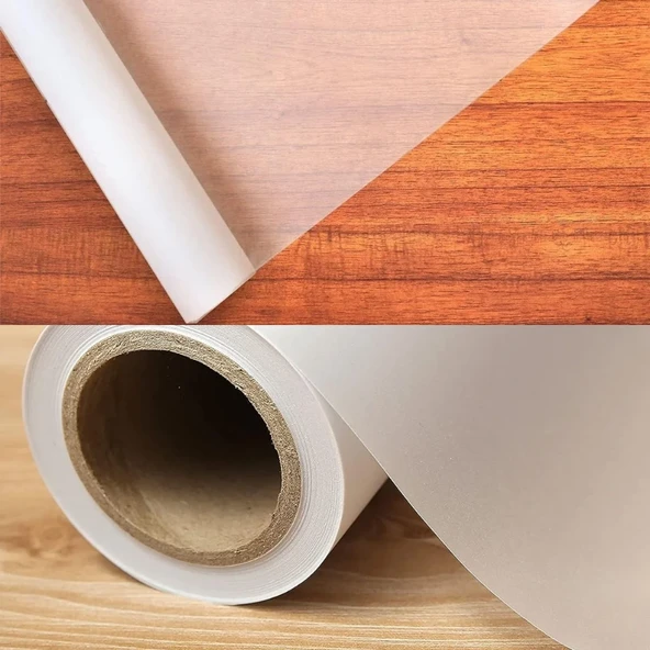 Yağlı Pişirme Kağıdı 37 Cm x 50 Metre Beyaz Pişirme Kağıdı 1 Rulo Yağlı Kağıt - 2