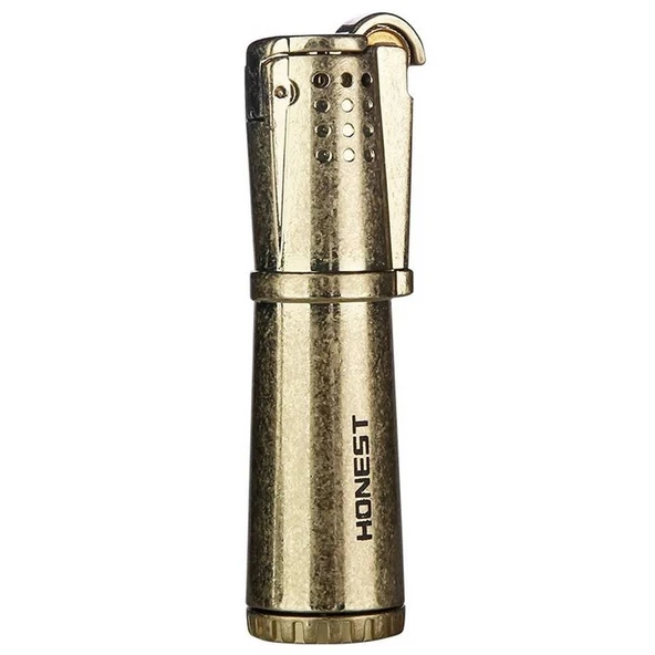 Honest Vintage Çakmak Benzinli Muhtar Çakmağı Sarı ürün görseli 1