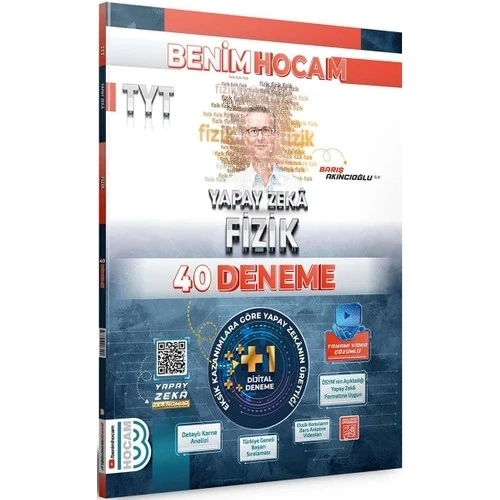 Tyt Yapay Zeka Fizik 40 Deneme Benim Hocam ürün görseli 1