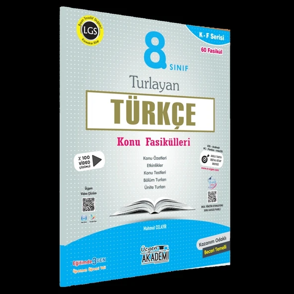 Üçgen 8.Sınıf Türkçe Turlayan Konu Fasikülleri