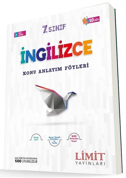 Limit 7.Sınıf İngilizce Konu Anlatım Föyleri