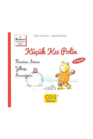 Küçük Kız Polin Kardan Adam Ve Yılbaşı Ağacı Çoki ürün görseli 1