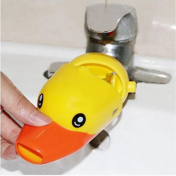Zhltoys Çocuklar İçin Musluk Uzatıcı Sevimli Ördek - Resim 4