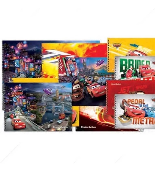 Keskin Color Cars Resim Defteri 25*35 15 Yp. - 2