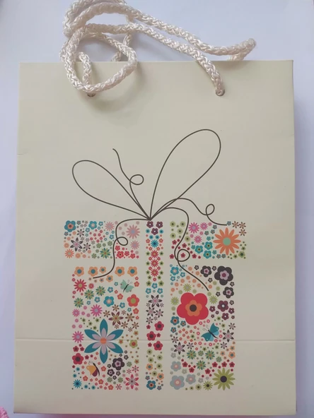 Keskin Color Karton Çanta D1 - Hediye Paketi 170025-99 - 1