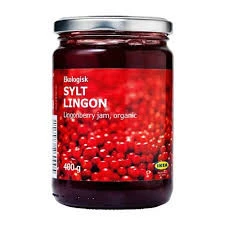 SYLT LINGON organik dağ kızılcığı reçeli, 400 g ürün görseli