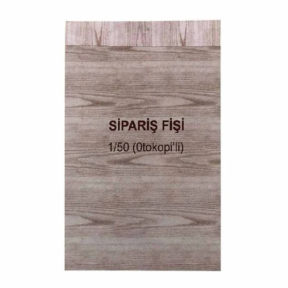 Simpoint Sipariş Fişi Otokopili 1/50