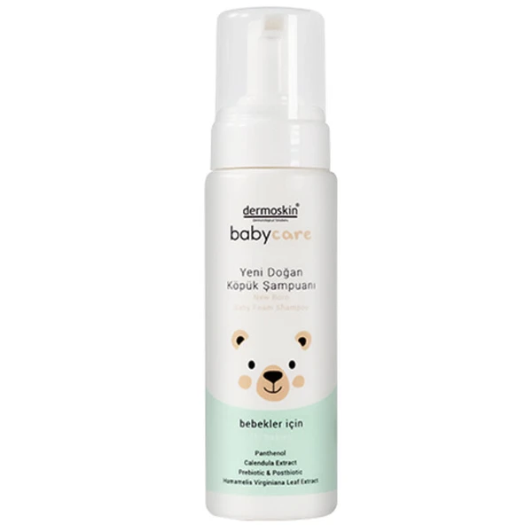 Dermoskin BabyCare Yeni Doğan Köpük Şampuanı 200 ml - 1