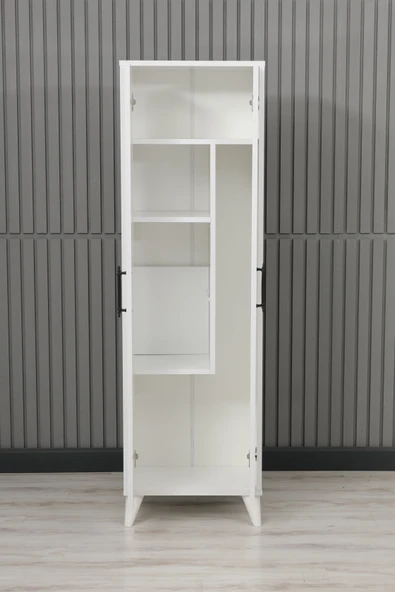 Ozzi Home Design Çok Amaçlı Dolap Banyo Dolabı Temizlik Malzeme Dolabı - 5