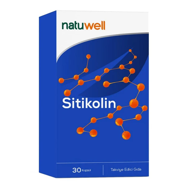 Natuwell Sitikolin Takviye Edici Gıda 30 Kapsül ürün görseli