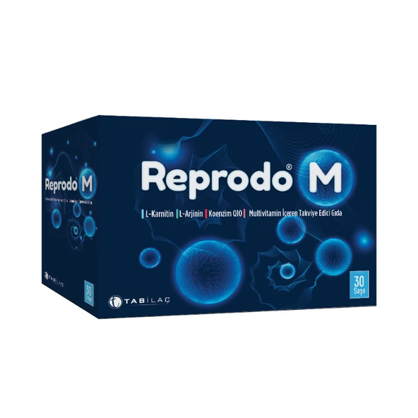 Reprodo M Multivitamin İçeren Takviye Edici Gıda 30 Saşe ürün görseli