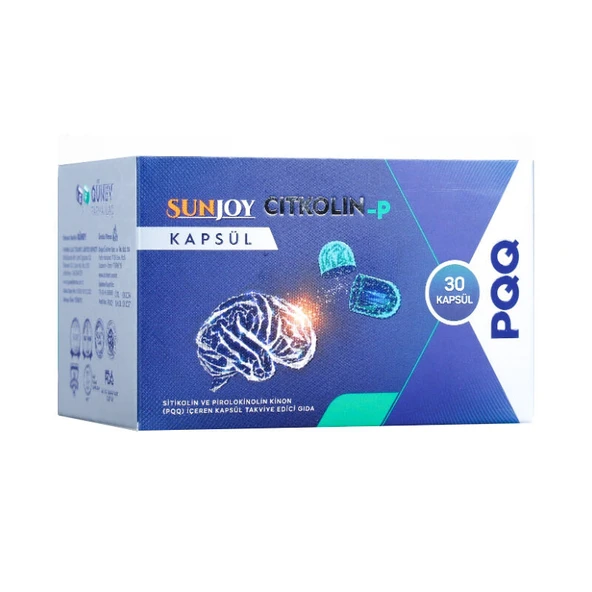Sunjoy Citkolin-P Takviye Edici Gıda 30 Kapsül ürün görseli