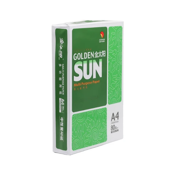 Golden Sun A4 Fotokopi Kağıdı 80 GR 5li Koli ürün görseli