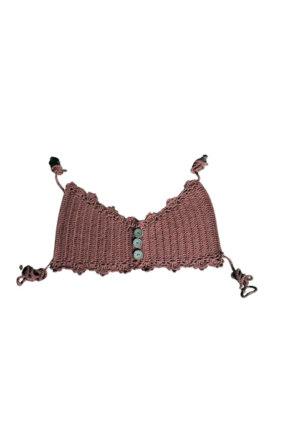 Kahverengi Dikdörtgen Büstiyer