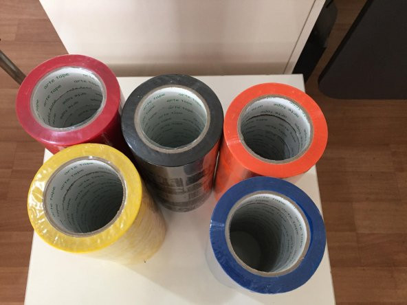 RENKLİ KOLİ BANTI - BANDI 45*100MT 6 ADET ÜCRETSİZ KARGO - 3