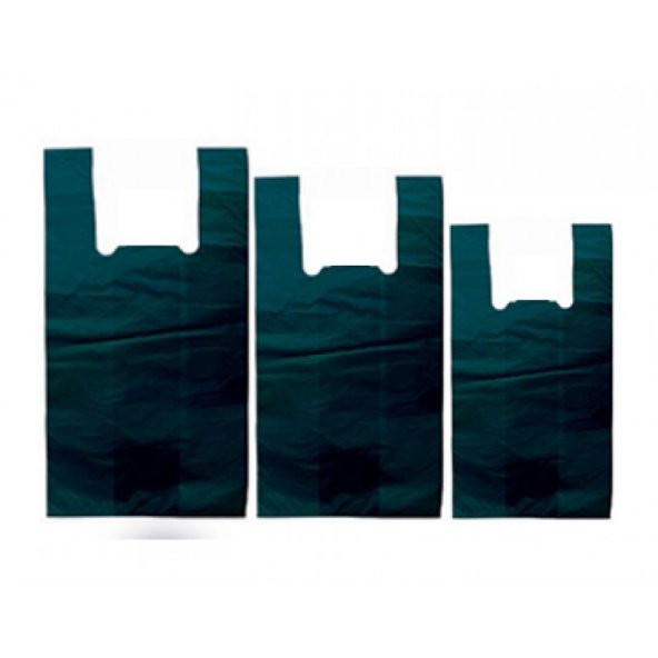 SİYAH ATLET POŞET KÜÇÜK BOY 5 KG