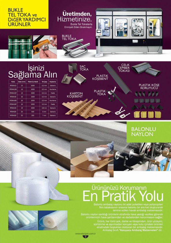 PLASTIK KÖŞE KORUYUCU KÖŞEBENT ÇEMBER KORUYUCU PLASTİK 1.000 ADET - 3