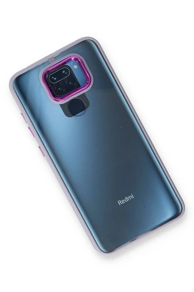 Xiaomi Redmi Note 9 Kılıf Dora Kapak - Lila - Resim 3