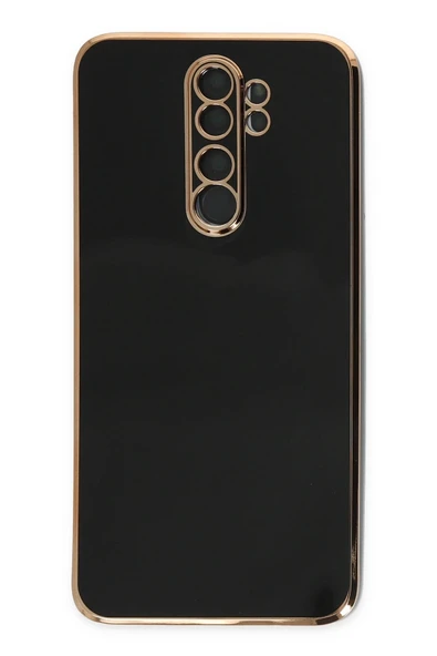 Xiaomi Redmi Note 8 Pro Kılıf Volet Silikon - Siyah - 1