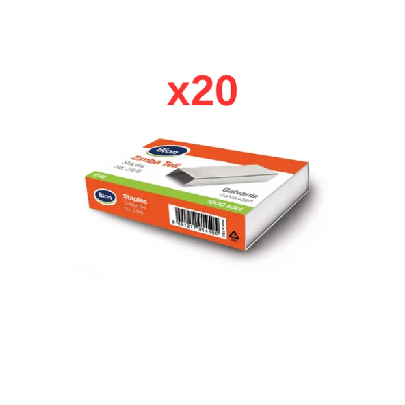 Bion No:24/6 Zımba Teli 10lu Paket ürün görseli