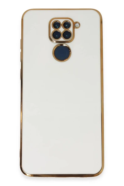 Xiaomi Redmi Note 9 Kılıf Volet Silikon - Beyaz ürün görseli