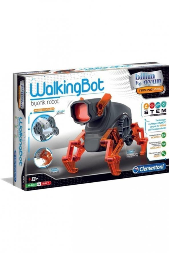 Clementoni Robotik Laboratuvarı - Walkingbot 40 Parça