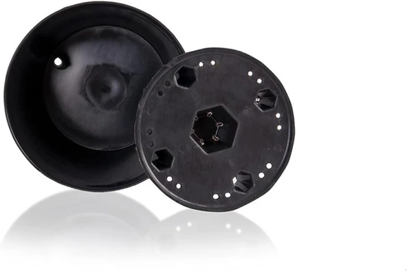 Omnipazar SO-YK07 Yakut Saksı Takımı Separetörlü 66 Litre Siyah 3 Adet - 3