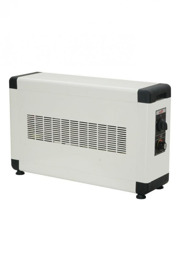 Electrokonfor Heatbox Board 2000W Fanlı Isıtıcı Krem - 2