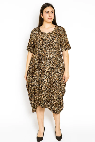 Sarı Gri’den Yazlık Elbise