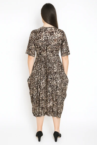 Sarı Gri’den Yazlık Elbise - 2