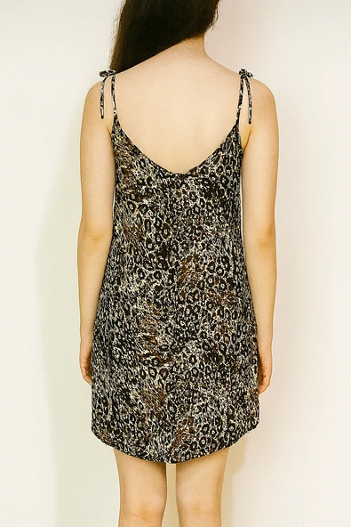 Leopar Mini Boy Elbise - 3