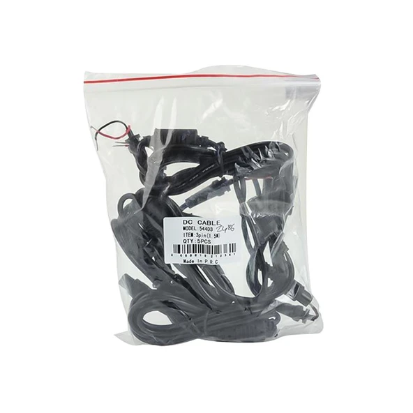 DC Kablo 3 Pin (1.5 Mt.) - 3